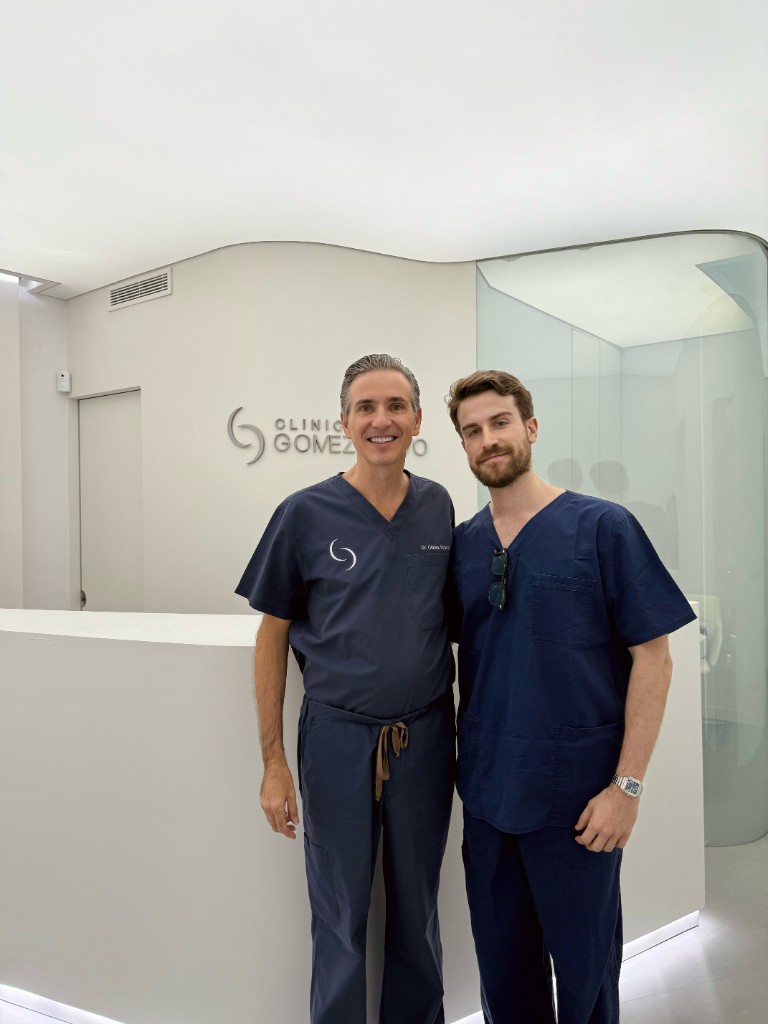 Dr. Erik Friedrich com Francisco Bravo em Madrid