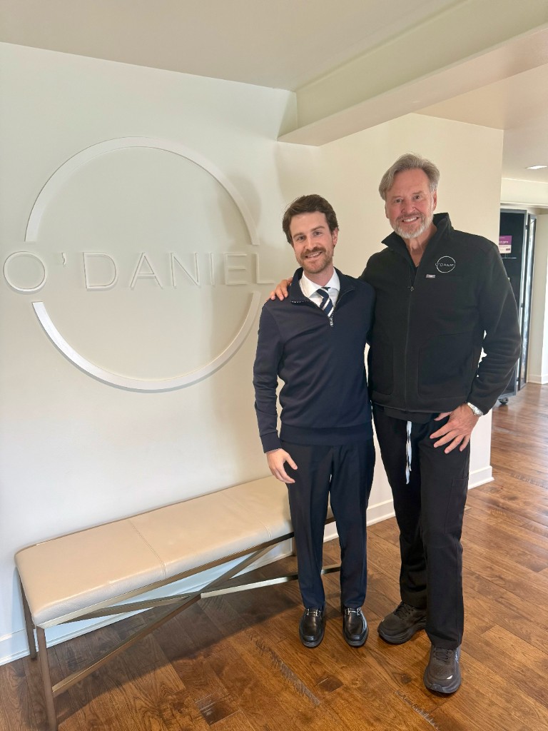 Dr. Erik Friedrich com Gerard O'Daniel em Louisville