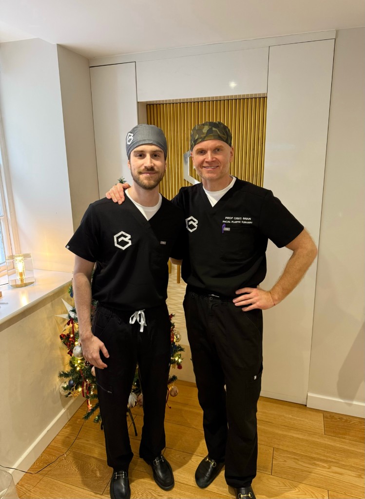 Dr. Erik Friedrich com Gregor Bran em Londres