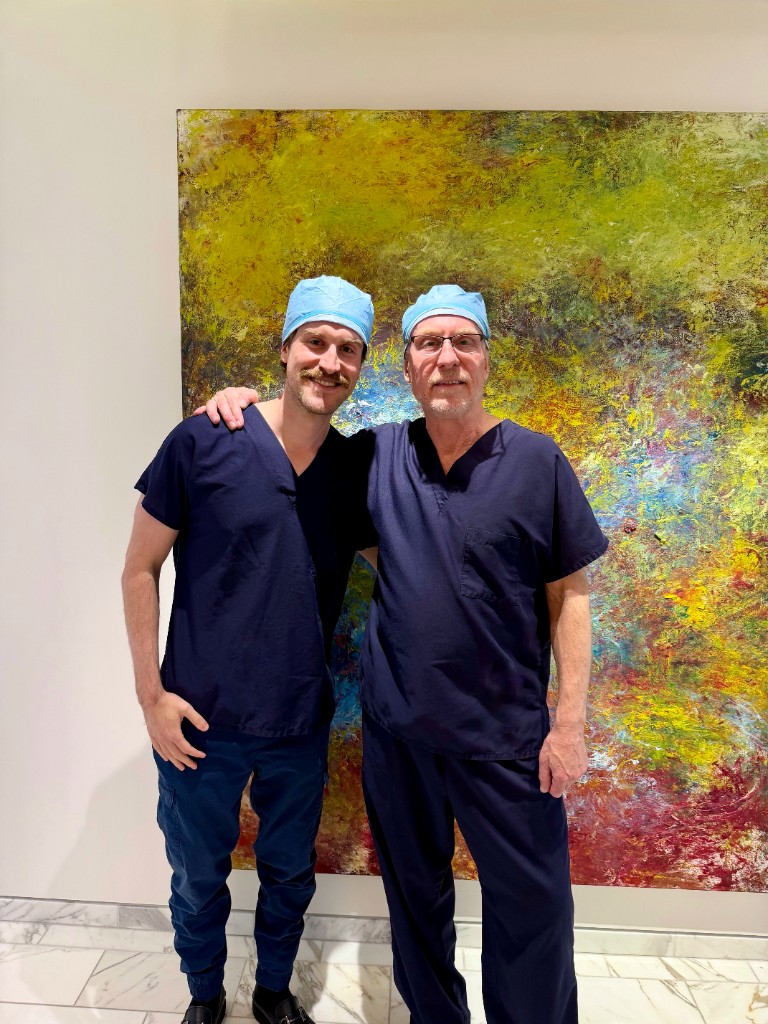 Dr. Erik Friedrich com Timothy Marten em San Francisco